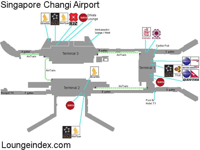지도 싱가포르 공항