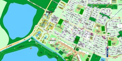 지도 탐피네스의 싱가포르