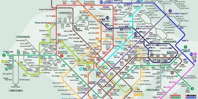 Lrt 지도 싱가포르