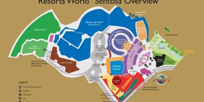 Resorts World Sentosa 지도